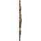 Ekena Millwork Katheryn Ceiling Medallion, Hand-Painted Mississippi Mud, 22 1/2"W x 30 3/8"H x 1 1/2"P CM30KTMMF - alternate 5